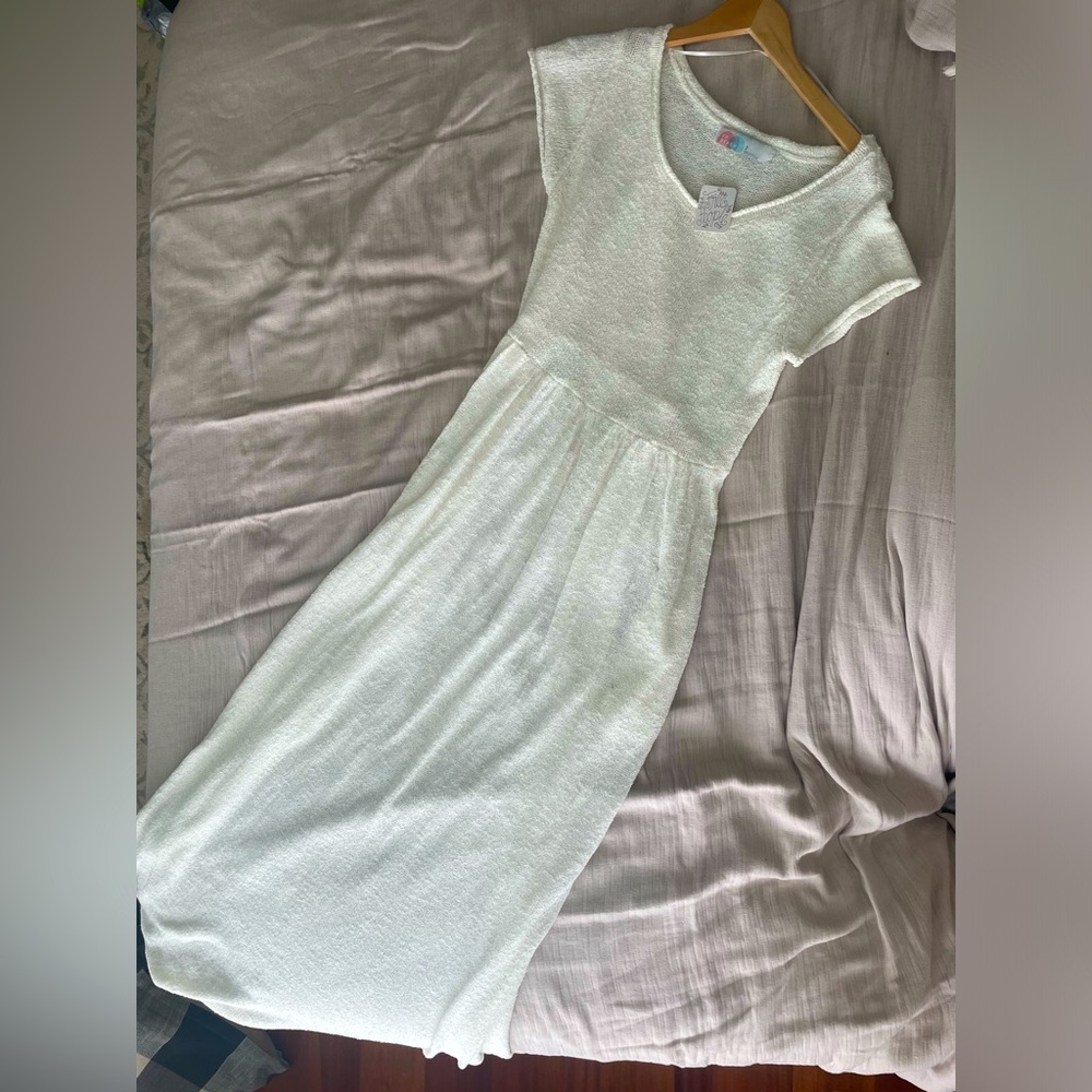 NWT Free People Beach Dress, Ivory, size s